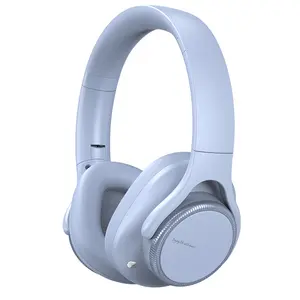 CHENGRUIDA B15 Active ANC Noise-Cancelling Over-Ear Headphones — 40mm Large Dynamic Drivers Immersive 3D Sound Effects, Dual AUX/Type-C Interface Support Bluetooth 6.0 Wireless Connectivity Ultra-Long 50-Hour Battery Life Metal Frame Matte Leather Finish.