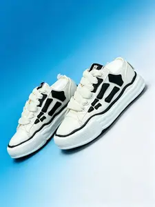 Unisex Low Top Sneakers, Sports Shoes, Casual Patchwork Design, Breathable Textile Upper, Rubber Sole, Comfortable & Durable, Street Style Shoes