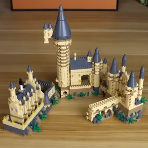 1000+ Pcs Mini Micro Drill Building Blocks, Mini Castle Model, High Difficulty Adult Puzzle, Desktop Decoration, New Year Gift, Christmas Gift, Toyset