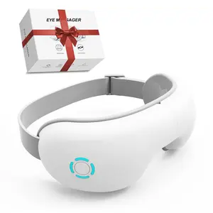 Eye Massager with Heat, Heated Eye Mask with Bluetooth Music for Migraines, Face Massager Reduce Eye Strain, Christmas Birthday Gifts for Women Men, Gifts for Mother Father