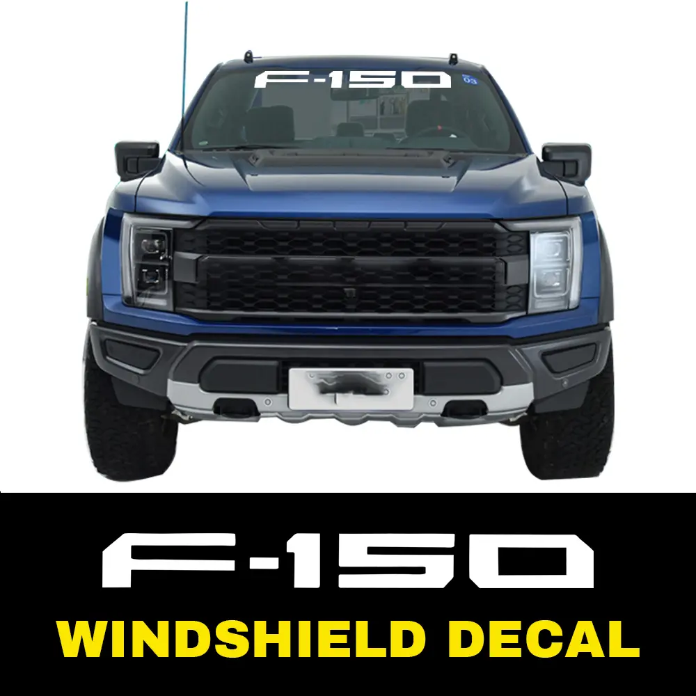 40" Windshield Window Vinyl Decal Waterproof Sticker for Ford F150 F-150 Accessories