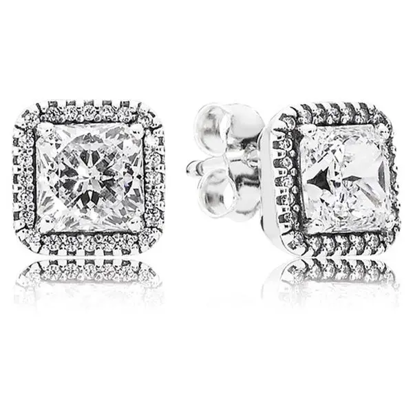 PANDORA Timeless Elegance Earrings 290591CZ PANDORA Timeless Elegance Earrings 290591CZ
