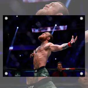 Conor McGregor UFC 329 Flag , Conor McGregor Canvas , Conor McGregor Poster , Gym Wall Decor, Fitness Wall Art, Ufc Flag, Trending Flag.