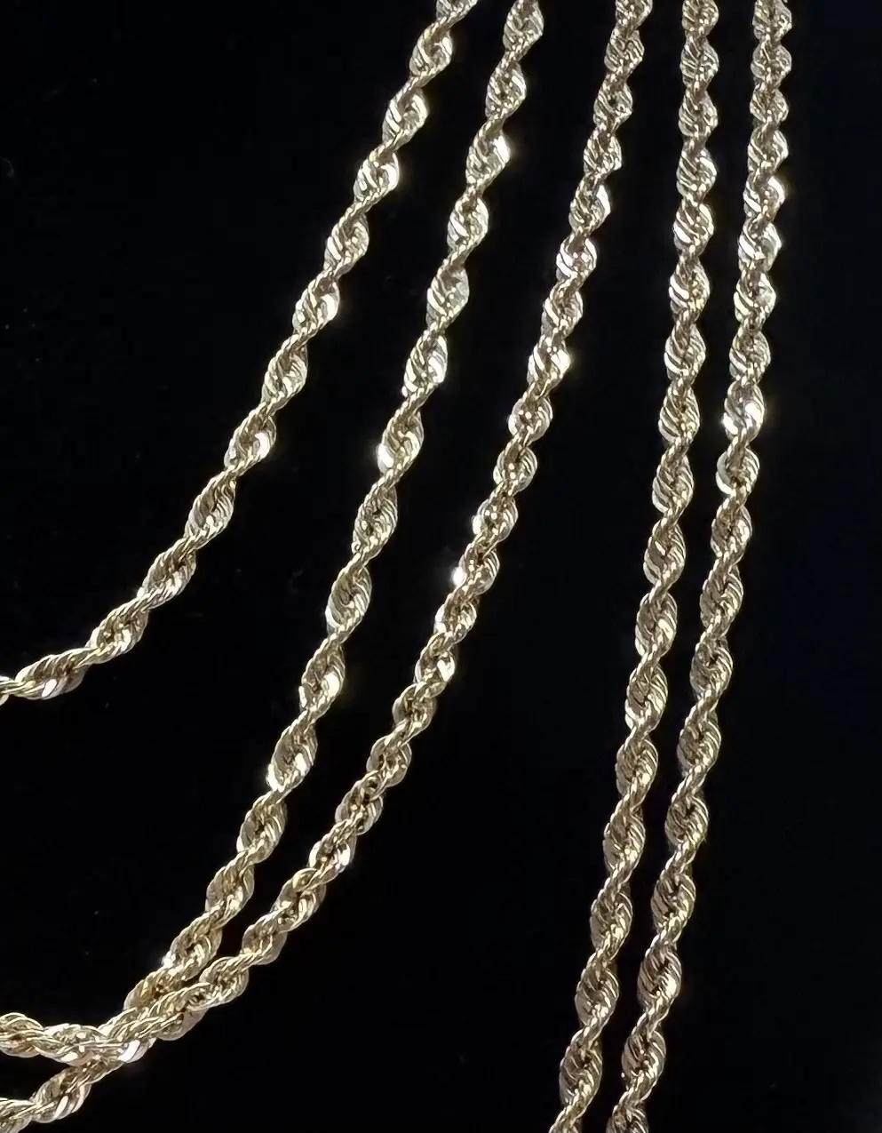 10K Torzal Cadenas Semi Solida - Product Name Provided