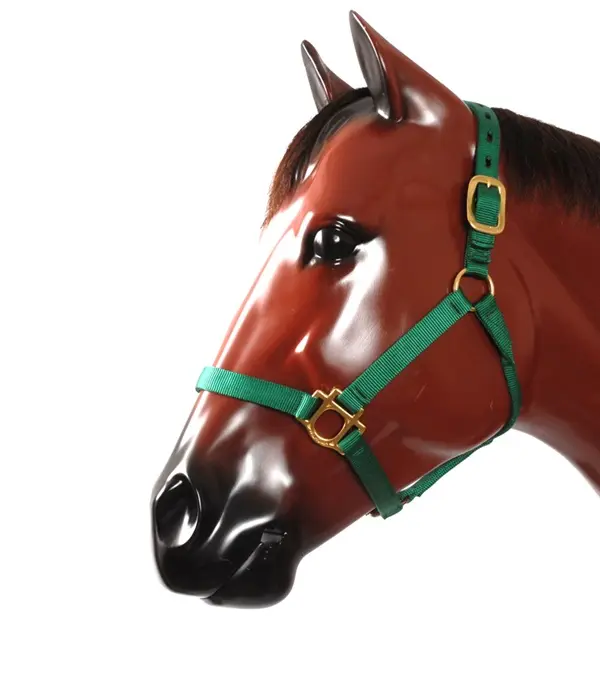 Valhoma 1990-BU-L T Burgundy Halter - 1100-1500 lbs - Large