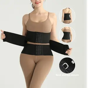 Waist Trainer for Women Corset Shapewear Tummy Control Segmented Waist Cincher Workout Girdle