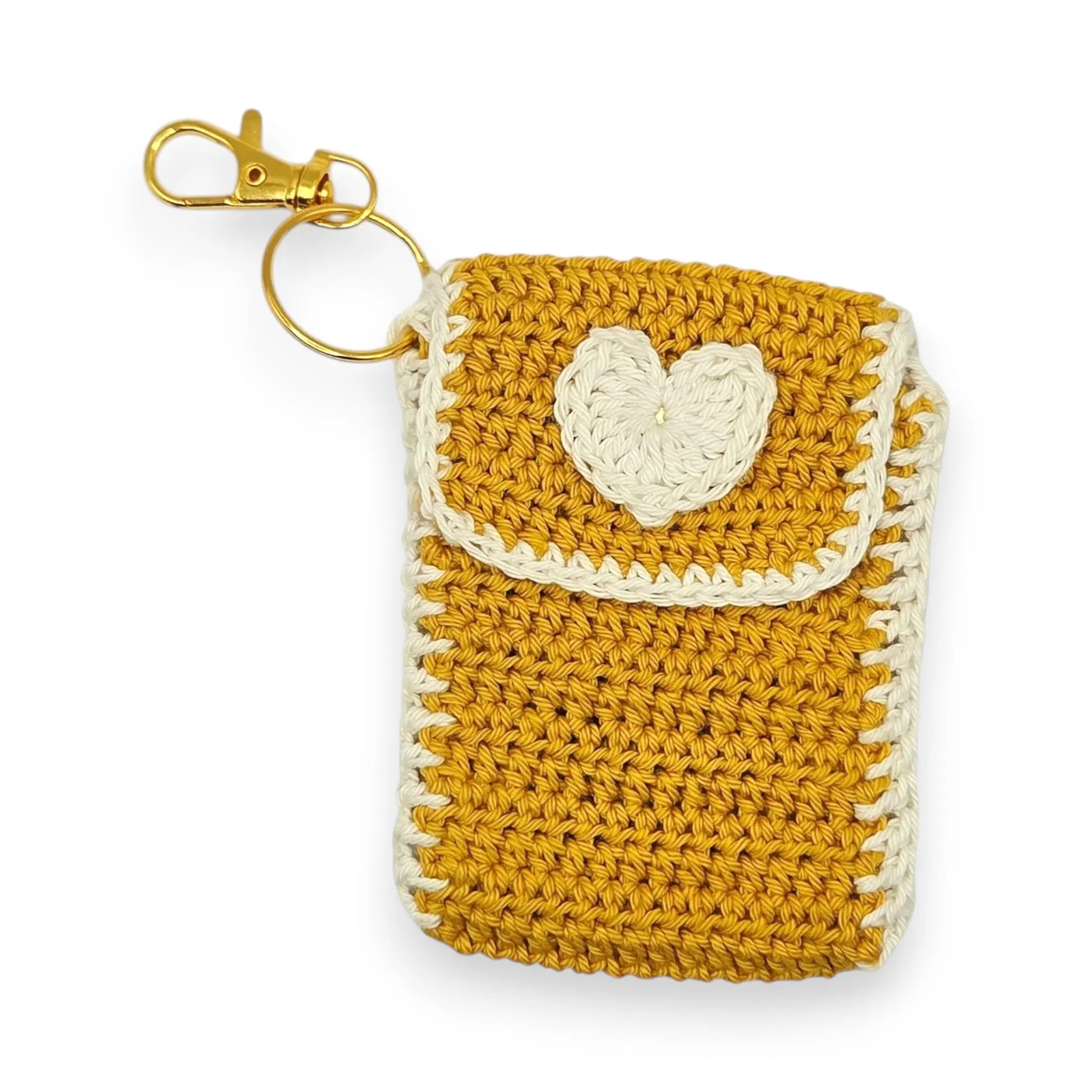 Handmade Crochet Keychain Pouch