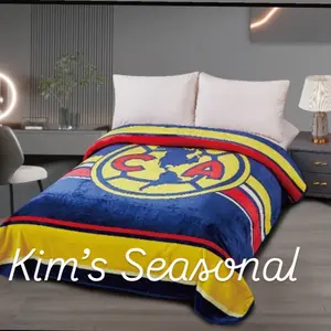 Club America Reversible Cloud Soft Blanket - Perfect for a Cozy Night's Sleep mexican  blanket blanket