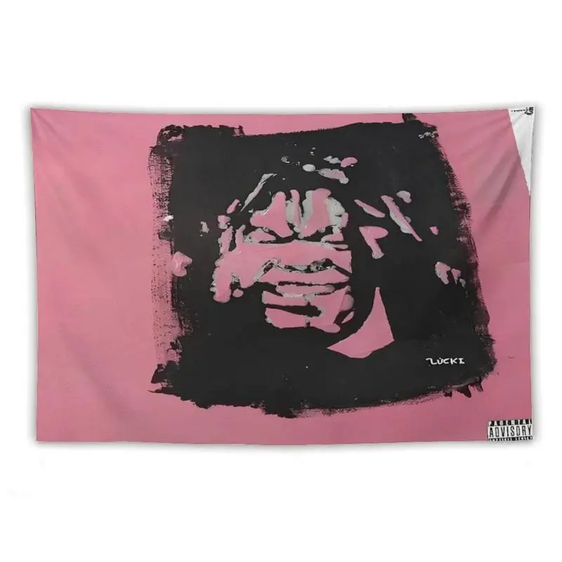 Lucki "Watch My Back" Light Cotton-Linen Music Banner Flag Wall Art Hanging, Indoor Decoration Tapestry for Home Decor & Party Use, Ideal Gift