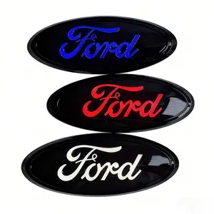 Dynamic & Static LED Emblem for Ford F150 F250 – 23×9CM Flowing Light Front Grille Logo, 9.06×3.54in Illuminated Truck Accessory,cars accessories