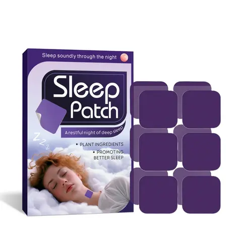 Sleep Patch Set, 30pcs Adult Deep Sleep Patches, Body Care Sleep Aid, Hydrolyzed Centella Asiatica Extract, Waterproof No Residue, All Night Relief, Unisex Use, Health Wellness Bundle