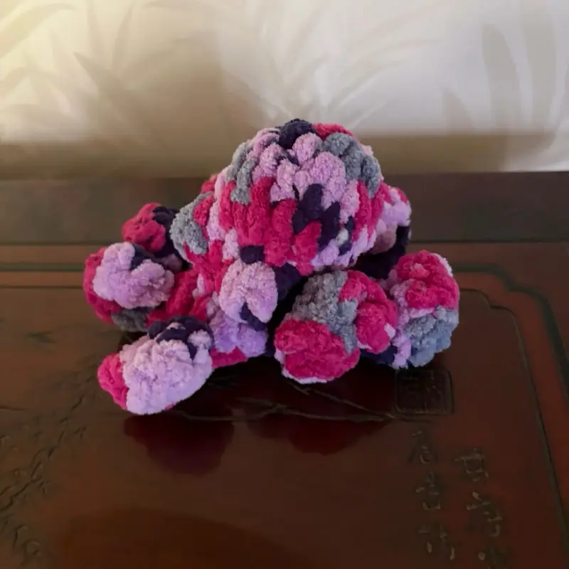 Crochet multicolored octopus| Handmade Plushie