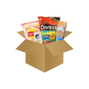 $45 Assorted Snack Box - Global Variety Pack a Unique Culinary Journey