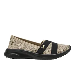 PUMA Womens Adelina 2 Topcat Slip On Flats Casual - Beige