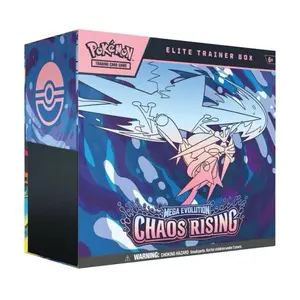 [SHIPS SEALED] Pokemon Mega Evolution Chaos Rising Elite Trainer Box