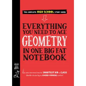 Everything You Need to Ace Geometry in One Big Fat Notebook by Workman Publishing, Christy Needham [Paperback Book]