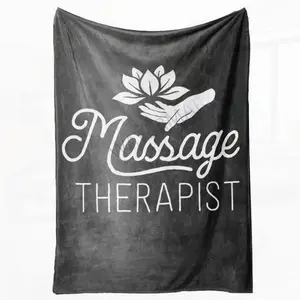 Soft Sofa Blanket Massage Therapist Therapy Gift Spa for Wo 2365949 TT3