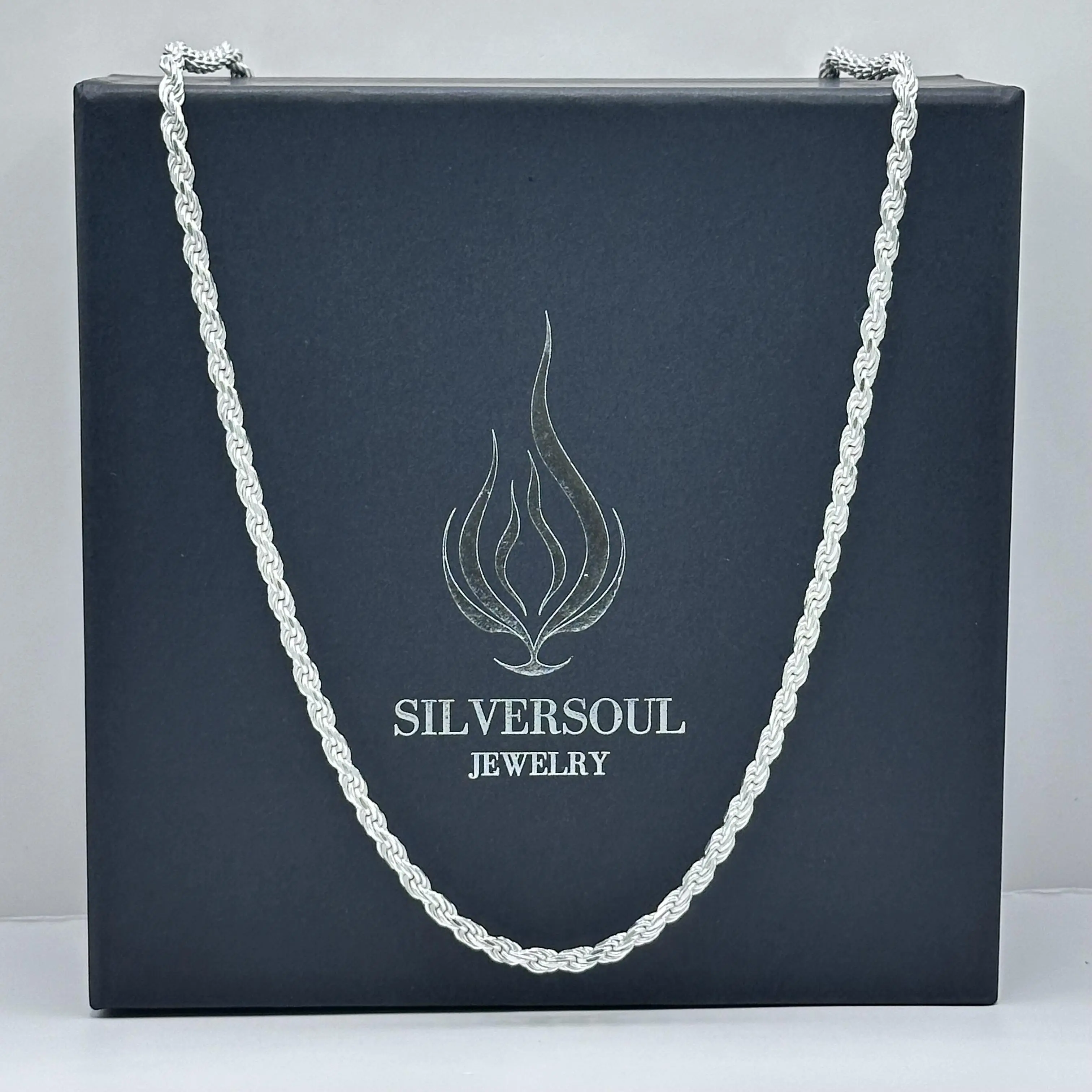 S925 3mm rope Chain S925 3mm rope Chain
