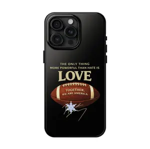 BBN The Only Thing More Powerful Than Hate Is Love Phone Case, Together We Are America Phone Case, Music Shirt, Gift For Fan
