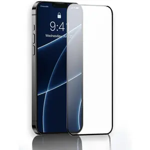 (3pack)Tempered Glass Screen Protector designed for Apple iPhone 17 16 15 14 13 12 Pro Max 9H+ Hardness, Aluminum-Enhanced Durability