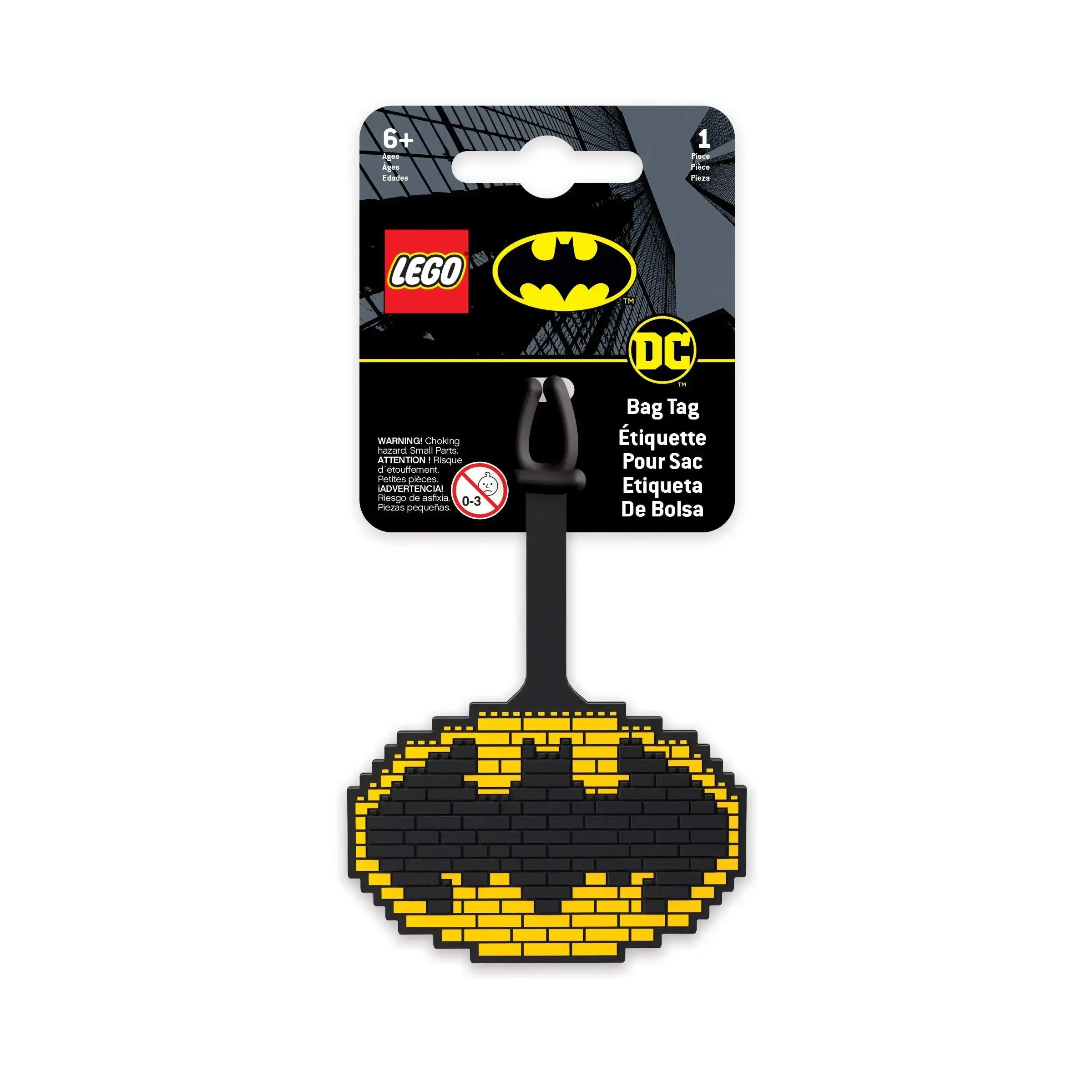 LEGO® DC™ Bag Tag - Batman™ Logo (52815)