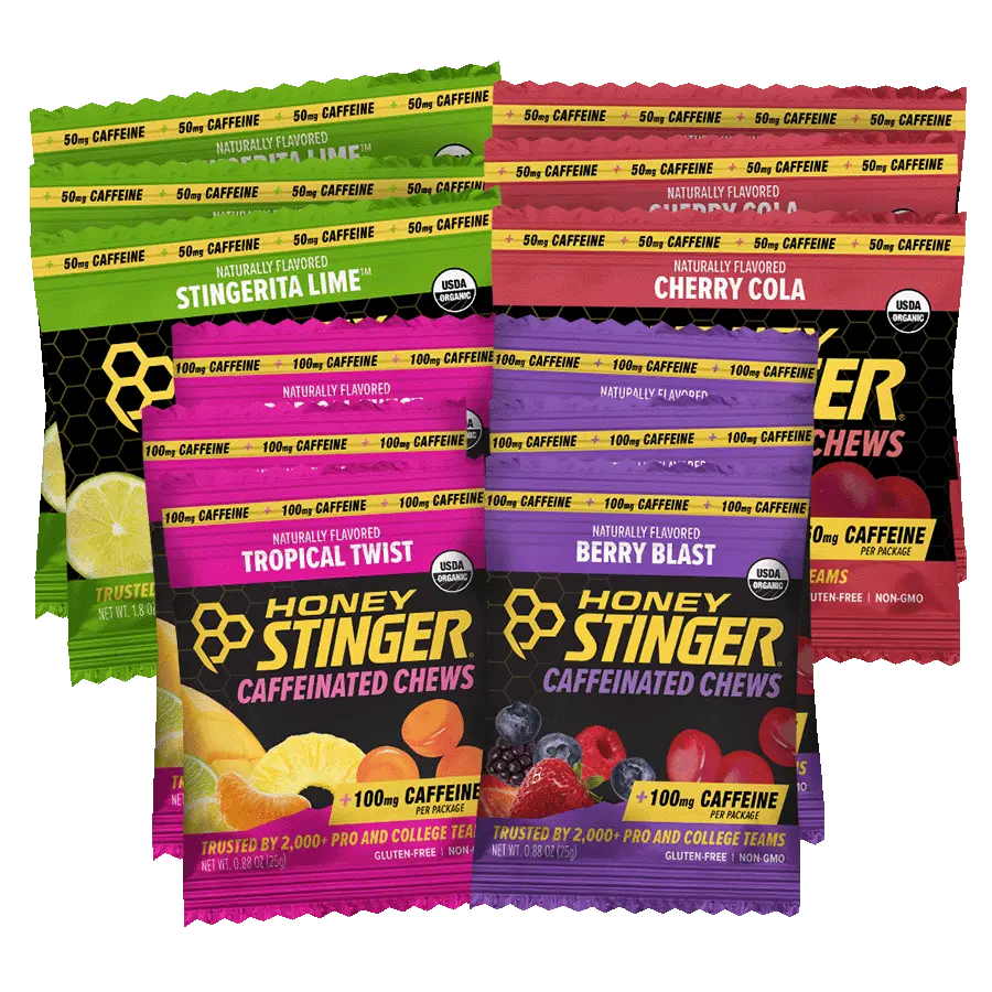 Caffeinated Energy Chew Variety Pack of 12