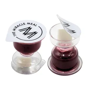 The Miracle Meal Disposable Premium Gluten-Free Pre-Packaged Communion Chalice Cups, Box of 100 with Juice and Wafer