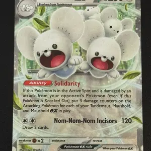POKEMON- Maushold ex 155/182 Sv04: Paradox Rift Holo Double Rare