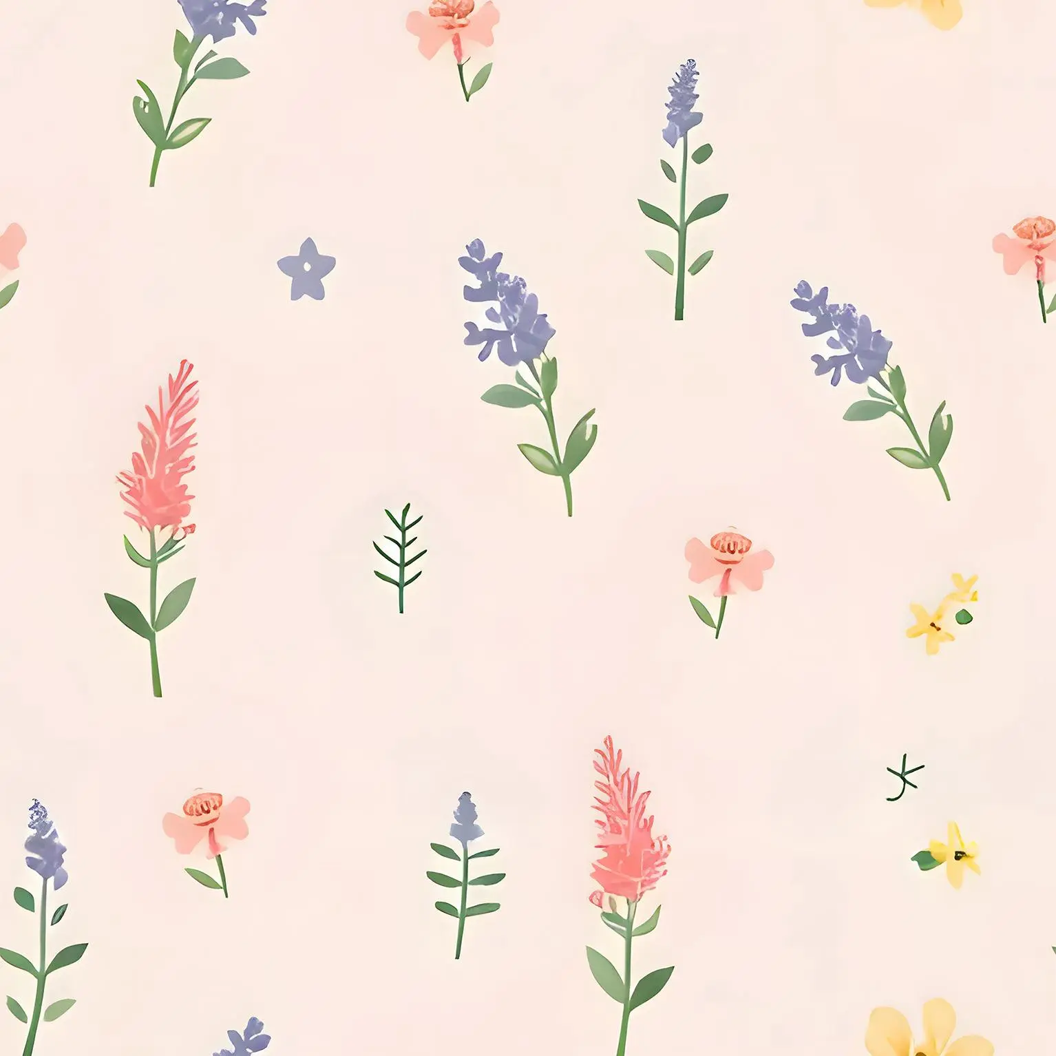 Multi-Colored Grass Pattern Wallpaper, Fresh Style Removable Peel and Stick Decorative Wallpaper for Living Room and Bedroom Makeover, Ideal for Rental Apartments and Dorms
