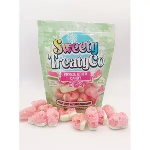 Freeze-Dried Watermelon Gummies - Natural Sugar-Free Snack