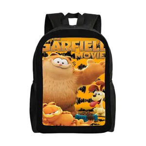 Garfield-Backpacks for Girls, Cute School Backpack, Aesthetic Bookbag for Teens, Lightweight Classic Backpack for Travel, Work, Picnic A-8
