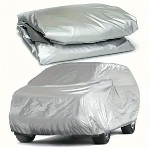 Universal Waterproof Car Cover - Full Car Cover. UV-proof, Rain-proof, Dust-proof, Snow-proof and High-temperature Resistant PEVA Material, Four-season Vehicle Protection, Dust-proof, Car Accessories, Car Cover | Fashion Car Cover | Durable Car Cover