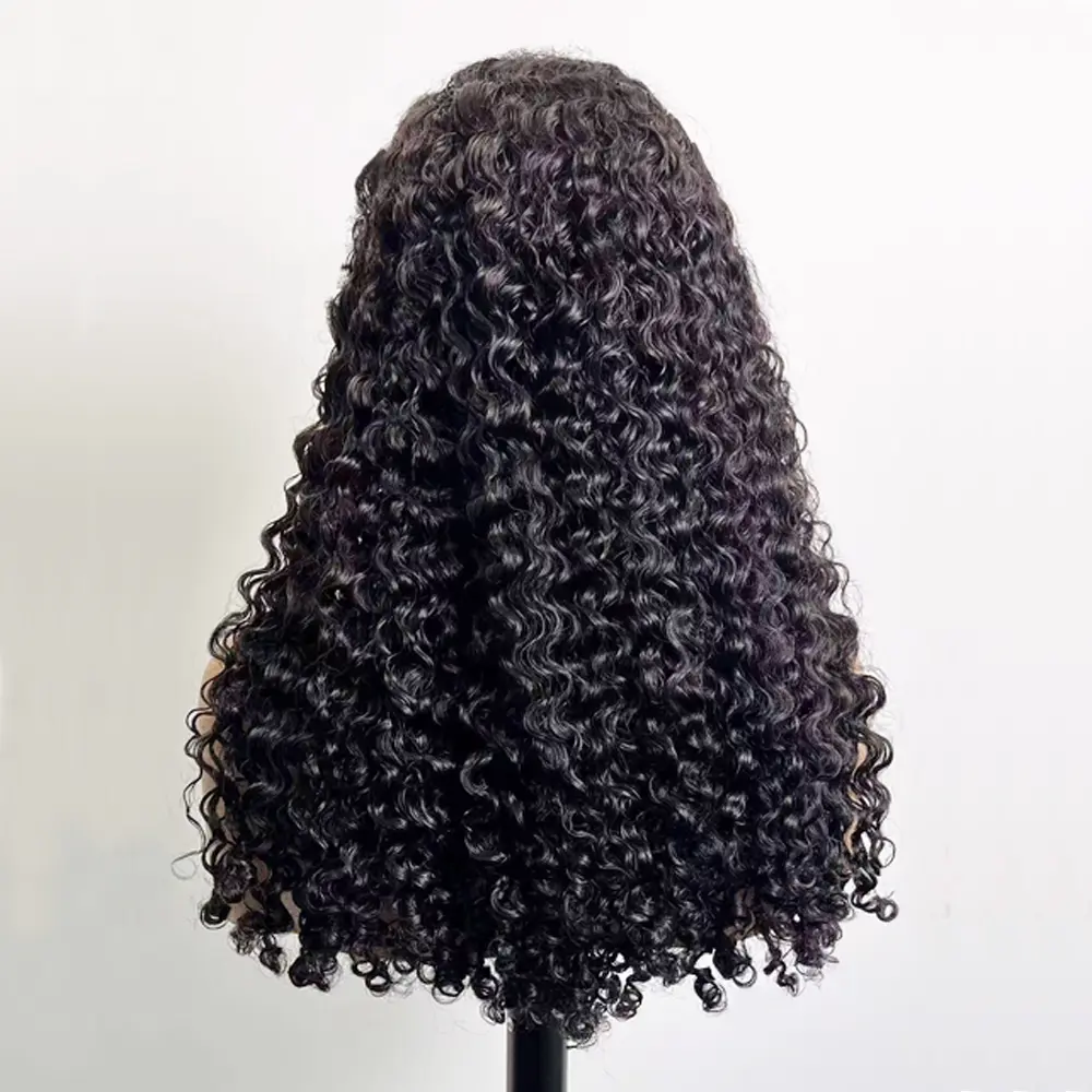 13x4 Transparent Lace Front Wig Natural Black Roman Curly Wig 250% Density Normal cap and drawstring cap available 100% Raw Vietnamese Human Hair Curly Wigs Curly Wigs Human Hair#SummerVibes#Dealsforyourday