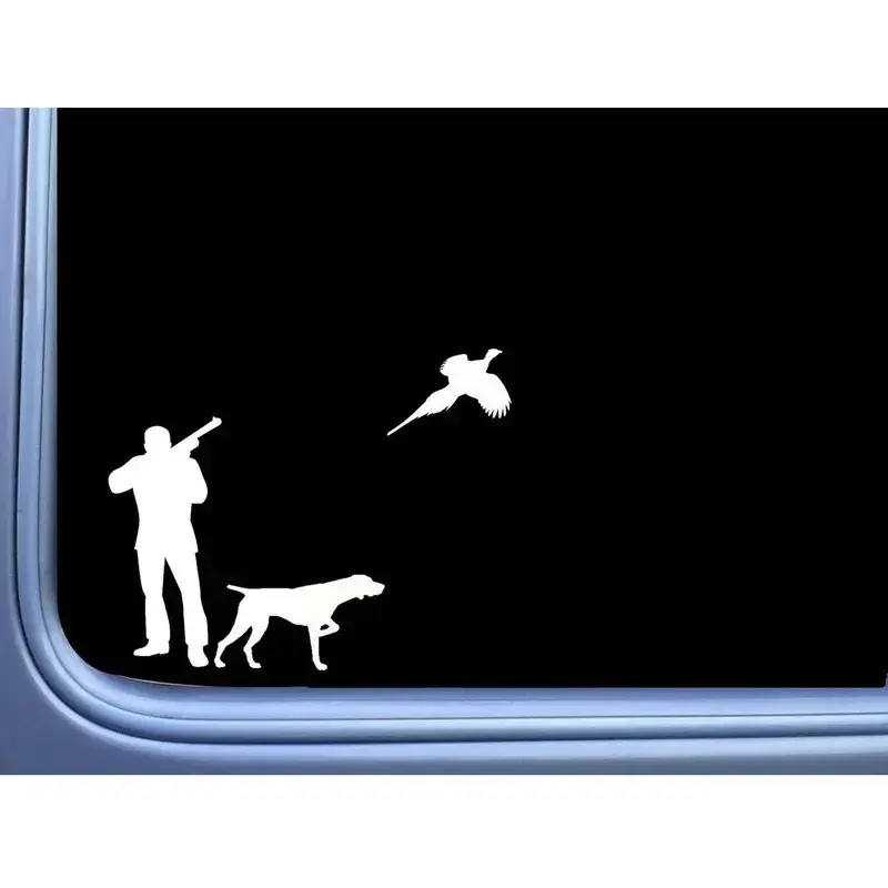 Pheasant German Shorthaired Pointer Sticker dog Decal