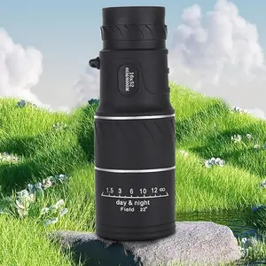 16x52 HD Binoculars, Portable Handheld Telescope, Durable Rubber Material, Manual Focus Adjustment, Bird Watching, Camping, Exploration
