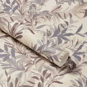 Threshold French Vine Woodland 198"x20" Peel & Stick Wallpaper Nature, Blue