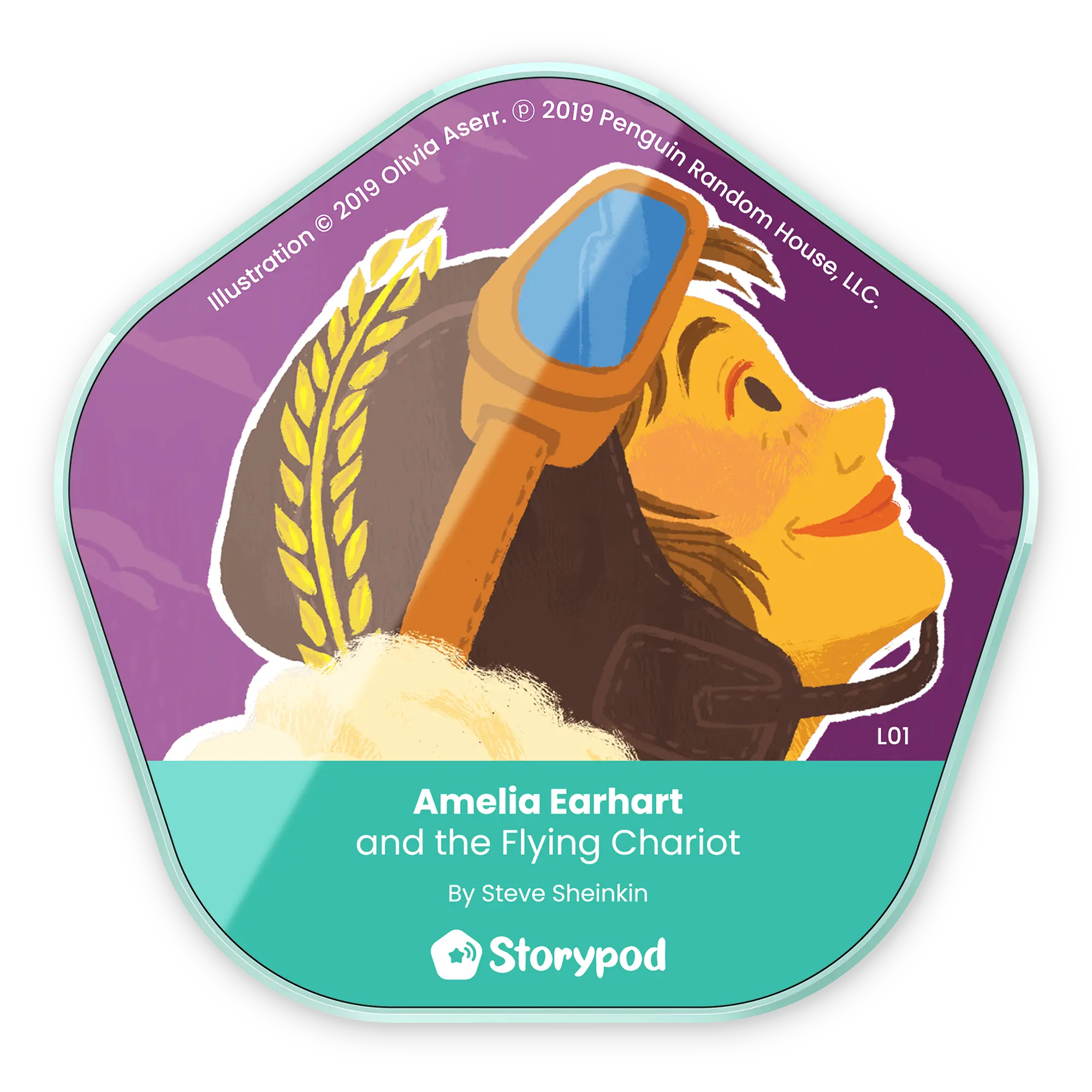Amelia Earhart and the Flying Chariot
