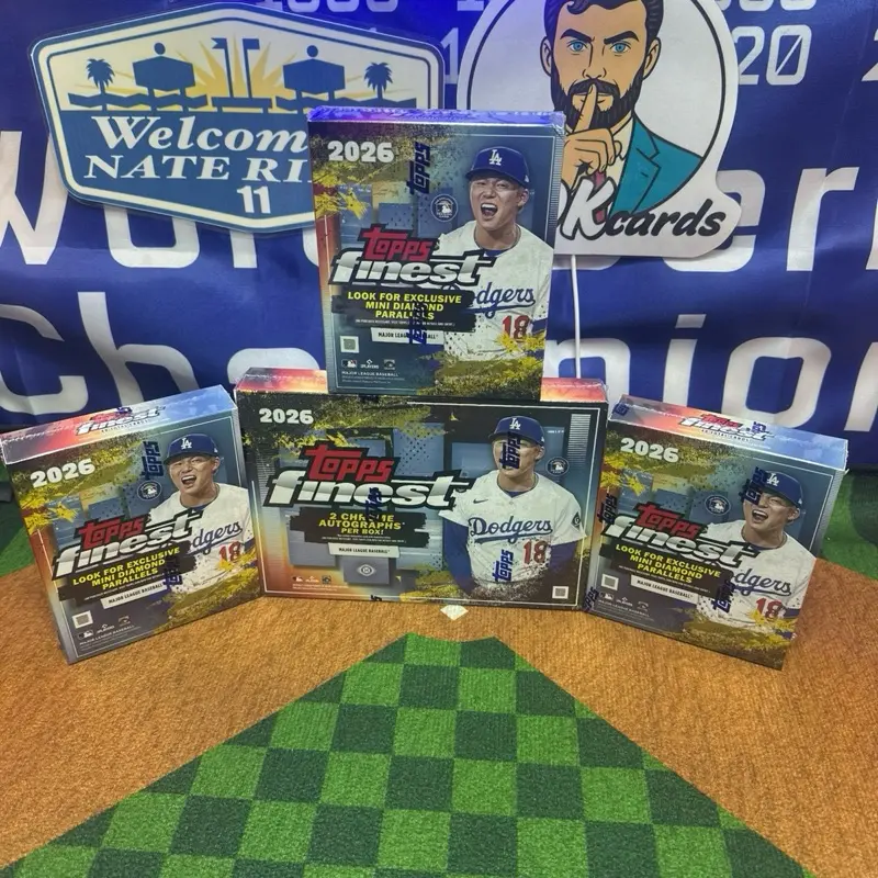 MLB PYT Break #87 Baseball Mixer 1X 2026 Topps Finest Hobby 1X 3X 2026 Topps Finest Megas  Collectible Fun Unique Piece