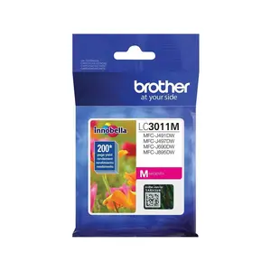 Brother LC3011M Innobella Ink Cartridge - Magenta Brother LC3011M Innobella Ink Cartridge - Magenta