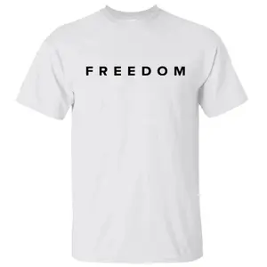 Freedom A True American Patriot Lengends Never Die Memorial T-Shirt, Shot Dead at Utah College Event Tee, Graphic Design Unisex Cotton T-shirt for Men for Women Menswear Womenswear graphic tees Novelty Graphic T Shirt funny tshirt Undershirts Tees Casual