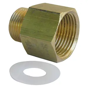 212 MAIN 0.38x0.38 in. Compression Adapter, Fine Thread (Larsen Supply 17-6693) - Sailing Water Sports Accessory
