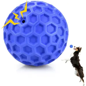 Indestructible Squeaky Dog Ball