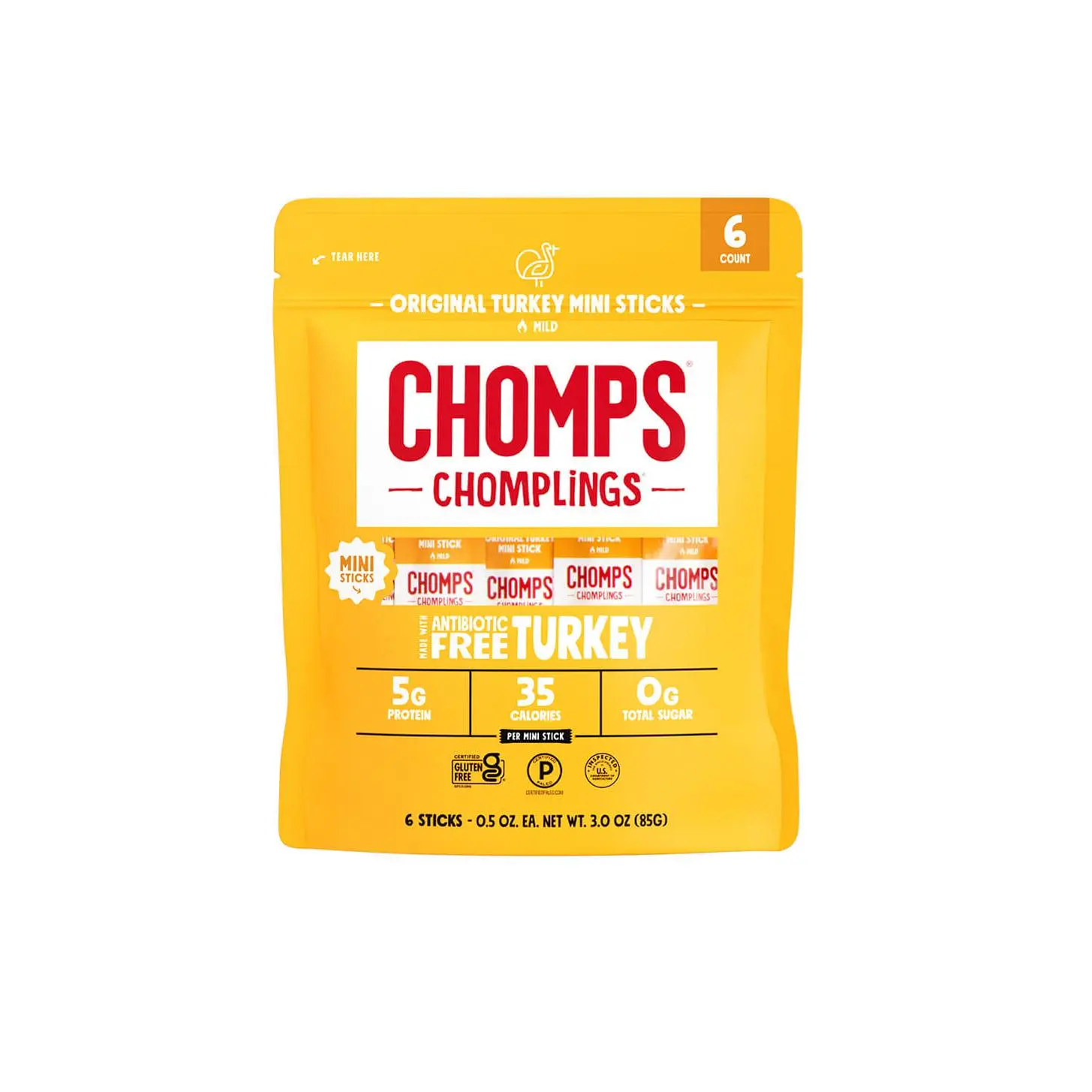 6 ct. Original Turkey Chomplings 6 ct. Original Turkey Chomplings