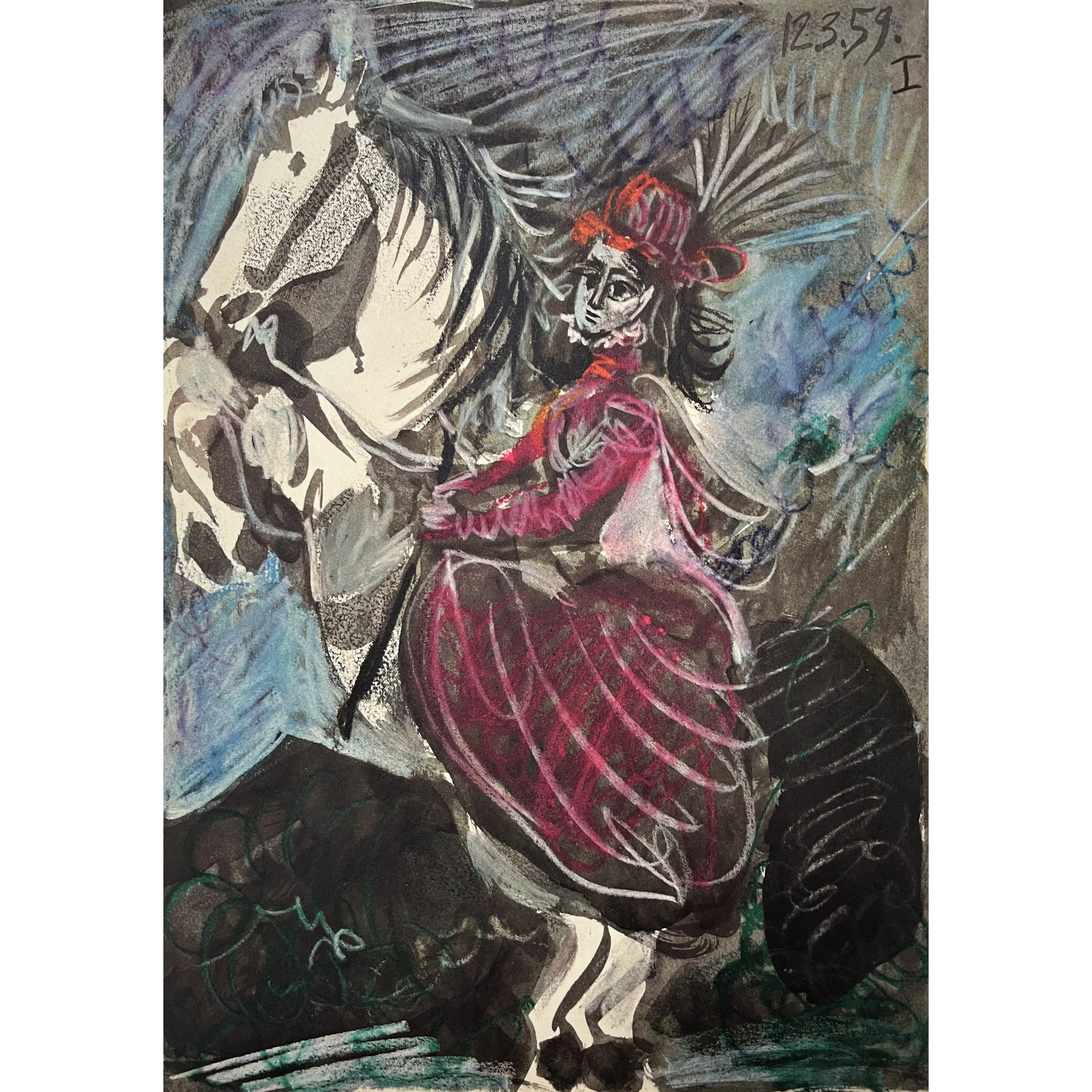 Toros y Toreros (Bulls and Bullfighters) - Pablo Picasso