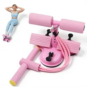 TONTOS Sit-Up Assistance Device - Core Workout Equipment with 3 Strong Adjustable Suction Cups, 1 Resistance Band, Abdominal Exercise Tool for Home, Gym Core Training,summervibes