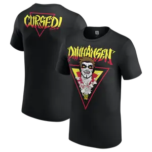 Danhausen Cursed! T-Shirt, WWE Favorite Wrestler Graphic Tee, Wrestling Fan Apparel for Men, Sport Top, Unisex Shirt