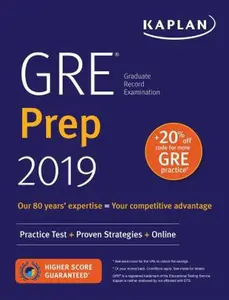 USED-GRE Prep 2019: Practice Tests + Proven Strategies + Online by Kaplan Test Prep (Paperback)