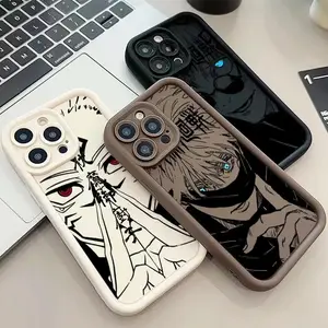 Anime J-Ju.jutsu K-Kaisen G-Gojo Satoru Phone Case for iPhone 17/16/15/14/13/12/11 ProMax Plus for Samsung phones,an excellent gift for friend or fans.