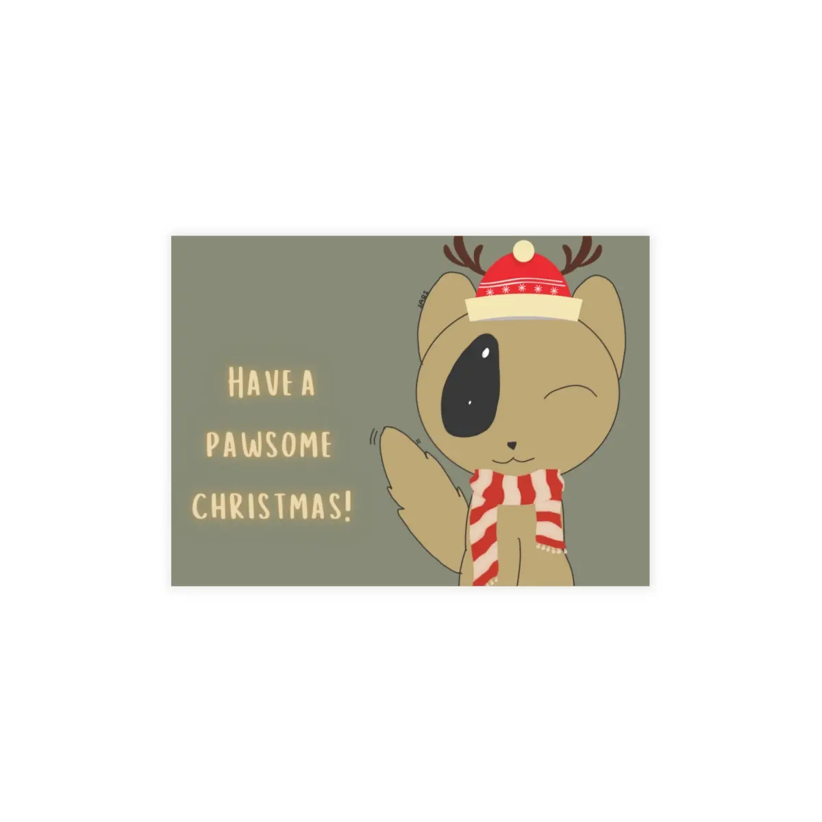 Dcubed Designs Nacho Christmas Postcard Pack of 10