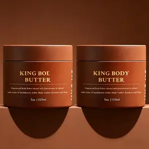 King Cologne Body Butter Deep Hydration & 24H Moisture | Luxury Skincare Must-Have for Glowing, Soft Skin | Perfect for Your Body Care & Self-Care Routine
